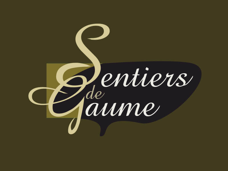 Logo Sentiers de Gaume identité pour-site entreprise virton belgique