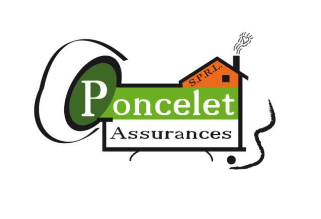 Poncelet assurance Saint-léger : Création logo entreprise