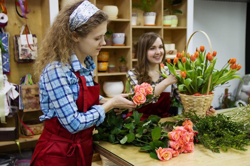 Création logo fleuriste