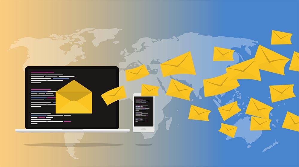 création addresses email avec nom de domaine associé