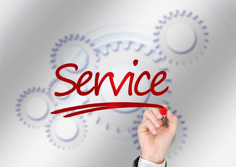 Service pour mon site CMS prix